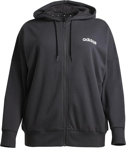 adidas Women's Essentials Linear French Terry Kapuzenjacke