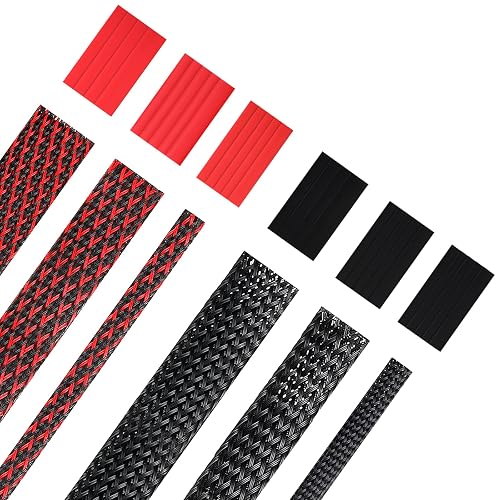 Xuniea Braided Cable Sleeve and Heat Shrink Kit