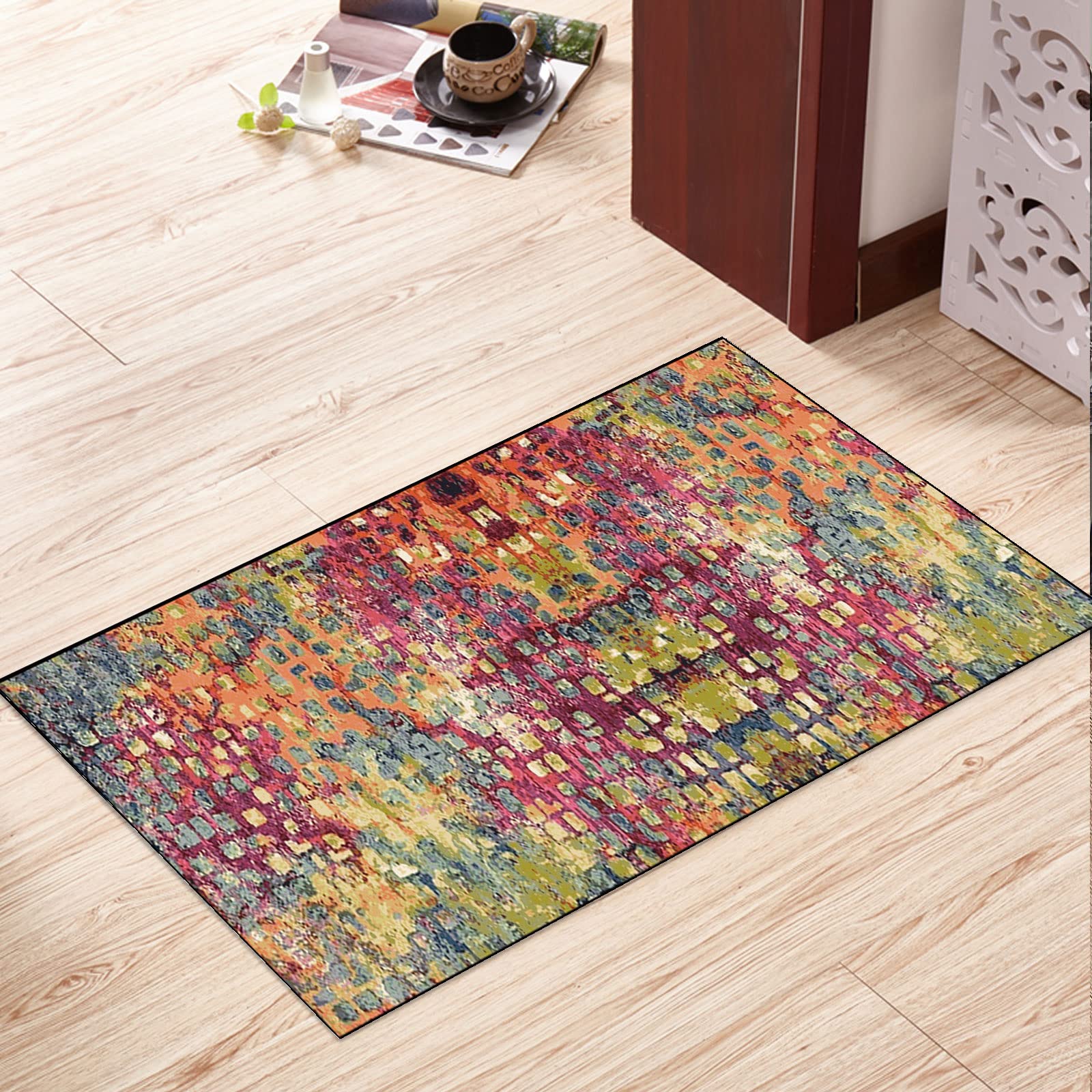 Tapis Cuisine ZZUU Antidérapant Lavable | Polyester Doux, Absorbant - Multiple Tailles/Couleurs