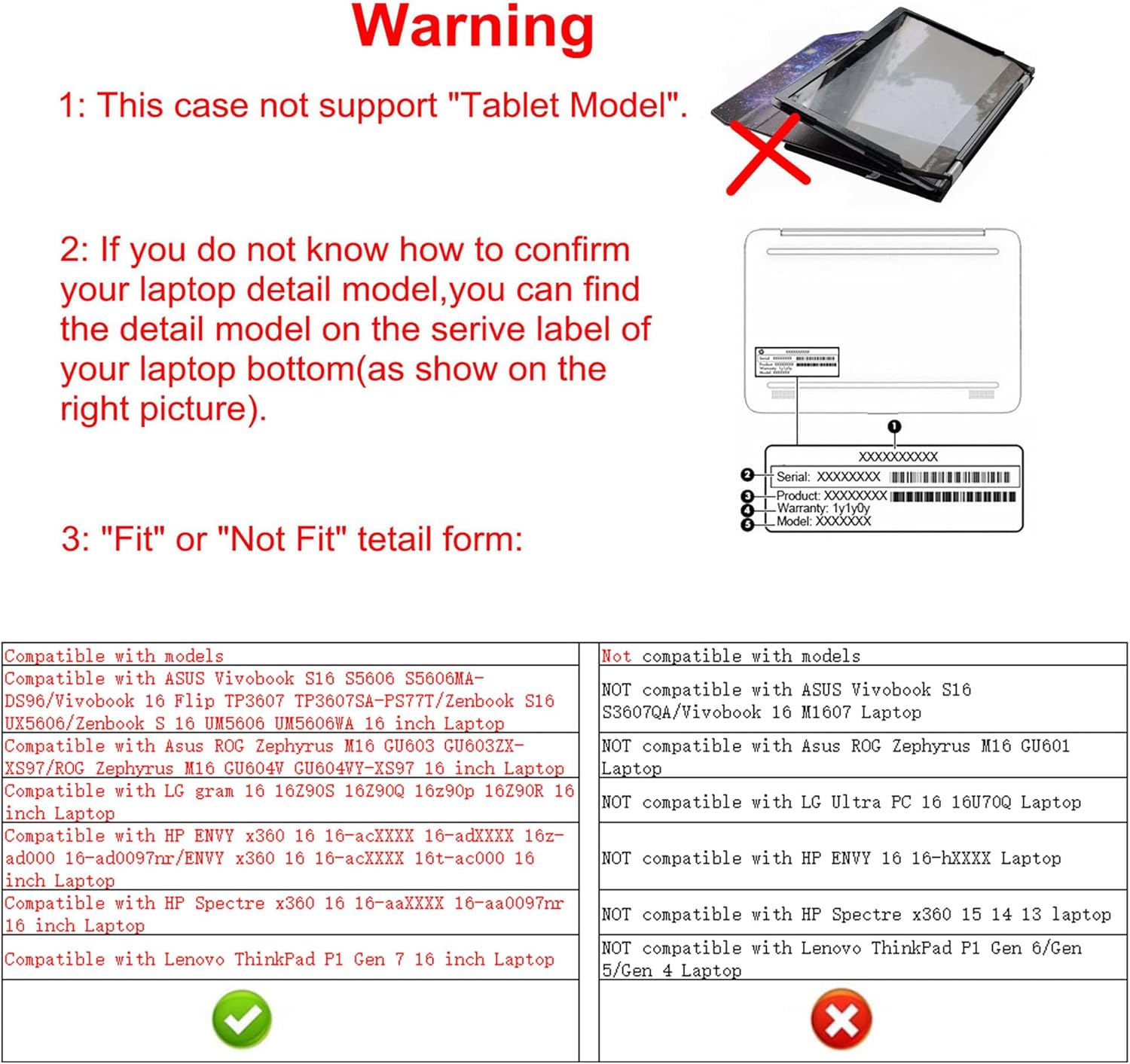 Alapmk Protective Case for HP OmniBook X Flip 16 16-arXXXX/OmniBook X Flip 16 16-asXXXX/OmniBook 7 Flip 16 16-auXXXX,Case for ASUS Vivobook S16 S5606 S5606MA-DS96/Vivobook 16 Flip TP3607,Starry