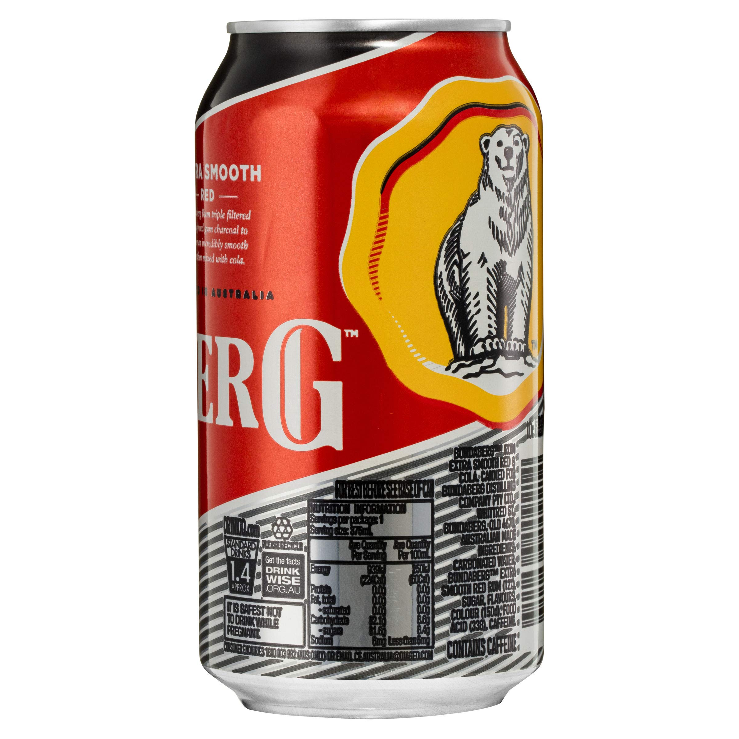 Bundaberg Extra Smooth Red and Cola 375mL (case of 24) : Amazon