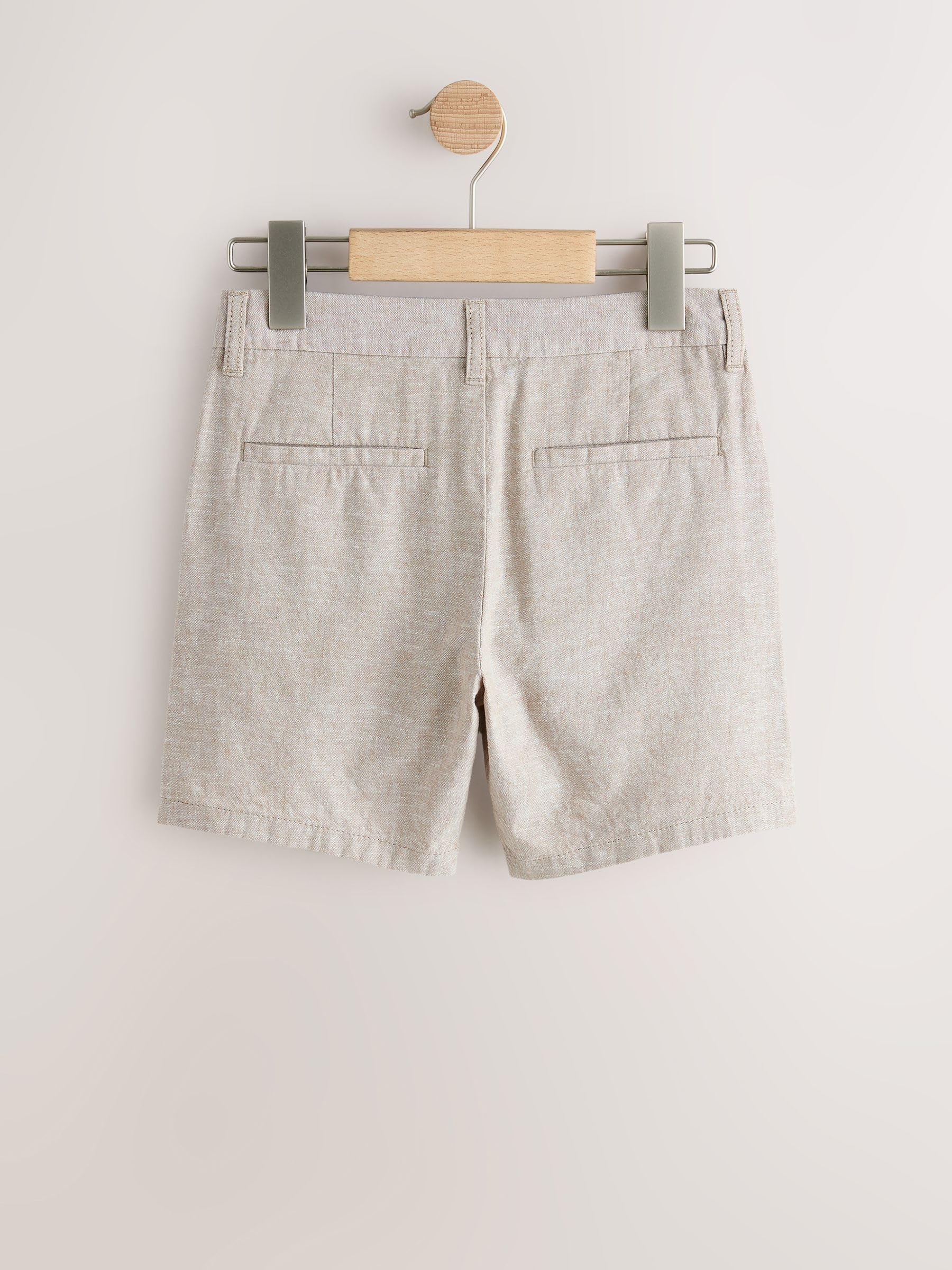 NEXT Garçon Short Chino en Lin, Lot de 2