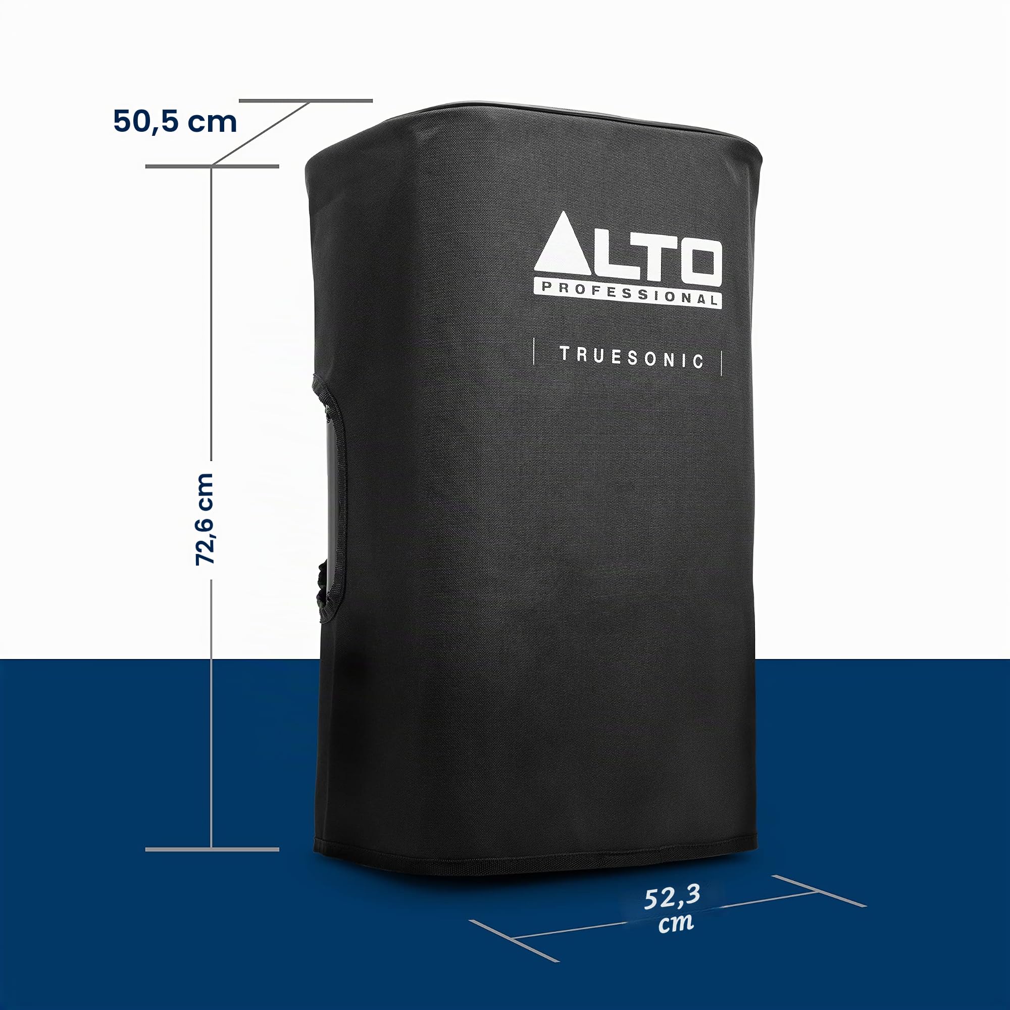 Alto Professional TS415 et Housse pour TS415 – Enceinte Active Bluetooth 15" de 2500W avec mixeur 3 canaux, Connexion sans Fil, DSP et Housse de Protection résistante pour Enceinte