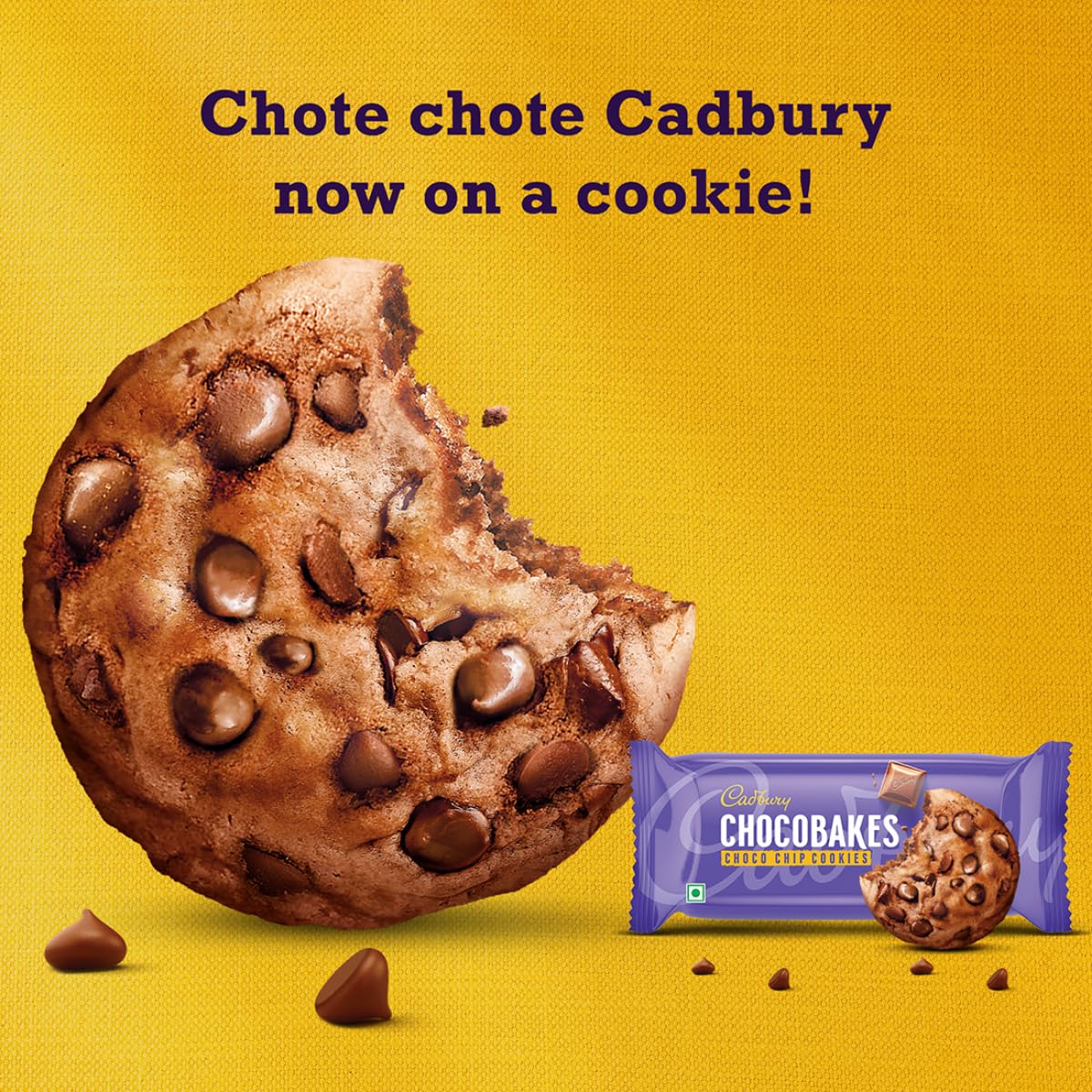 Cadbury Chocobakes ChocoChip Cookies, 167 g - Image 3 thumbnail