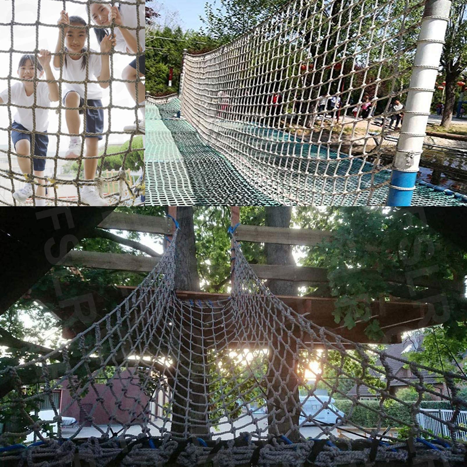 Amazon.co.jp: クライミング ネット ロープ 室内 アウトドア スポーツ