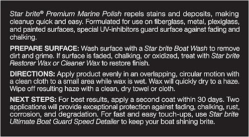 Miniatura 3 de STAR BRITE Esmalte marino de alta calidad, máxima protección UV y acabado de alto brillo, los inhibidores UV dejan de decolorar, tizar y oxidar