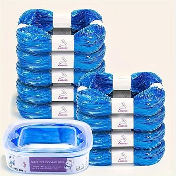 9 Pack Cat Litter Refills Compatible Bag Compatible with Your Genie Litter RefillIncluded One Refill Cartridge