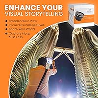 Vista 4 de iOgrapher Lente gran angular de 1.457 in para iPhone y teléfonos inteligentes, lente macro y lente ancha para teléfono, lente macro para iPhone