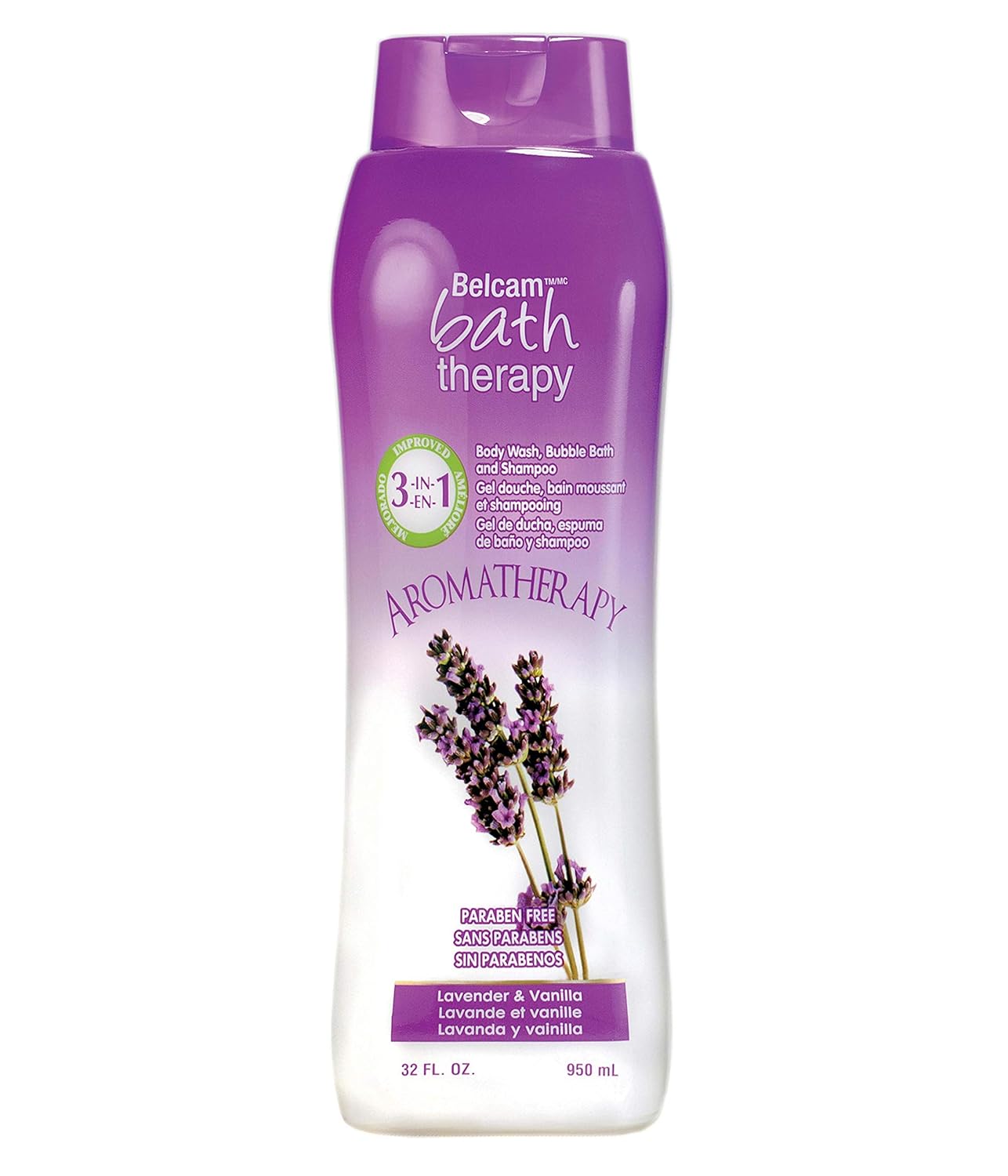 Belcam Bath Therapy Aromatherapy 3in1 Body Wash, Bubble