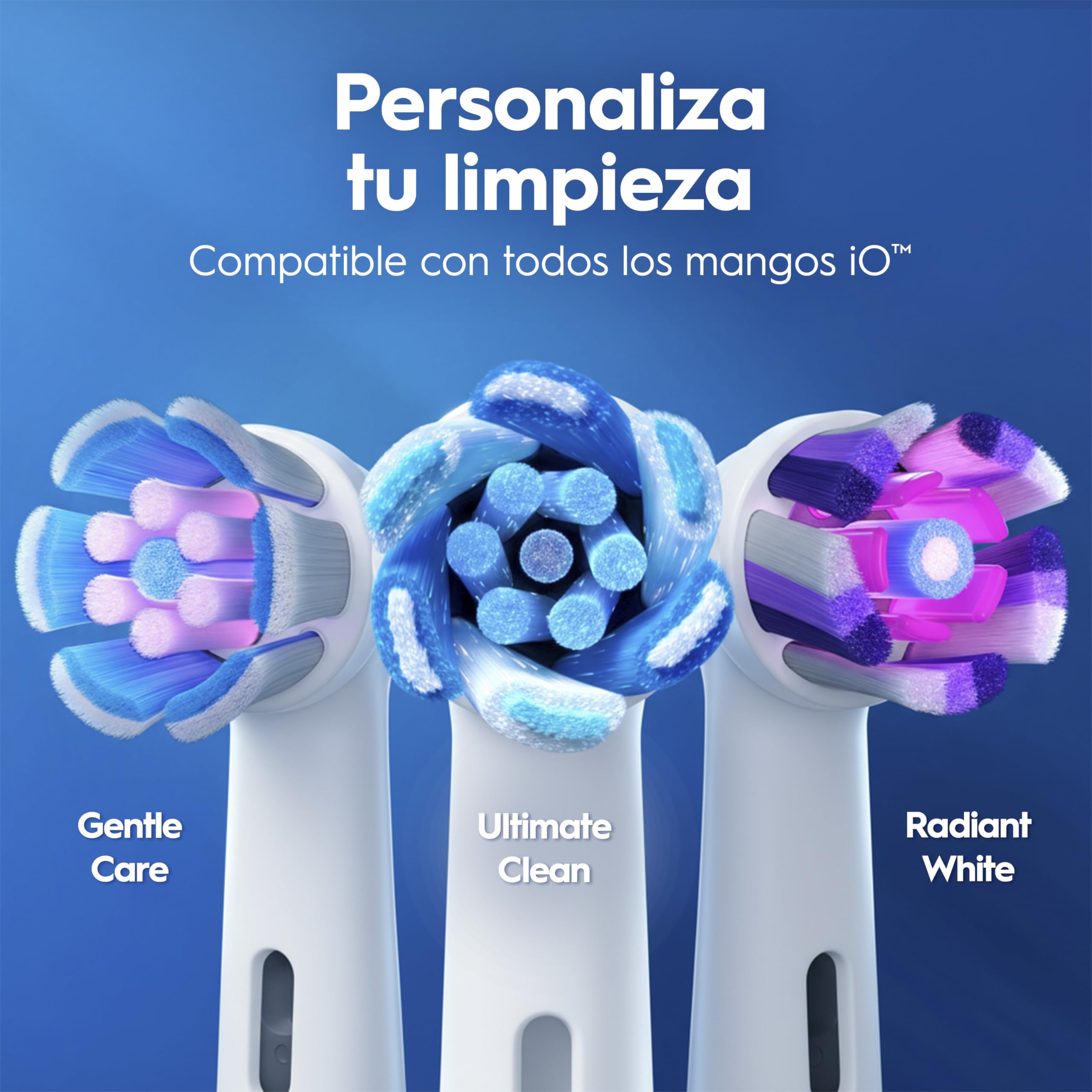 Oral-B iO 2 Cepillo de Dientes Eléctrico, 1 Cabezal, Estuche De Viaje, Verde Bosque - Cepillo Dental con Sensor De Presión, 3 Modos De Cepillado Y Temporizador, Soporte de Recambios de Viaje,
