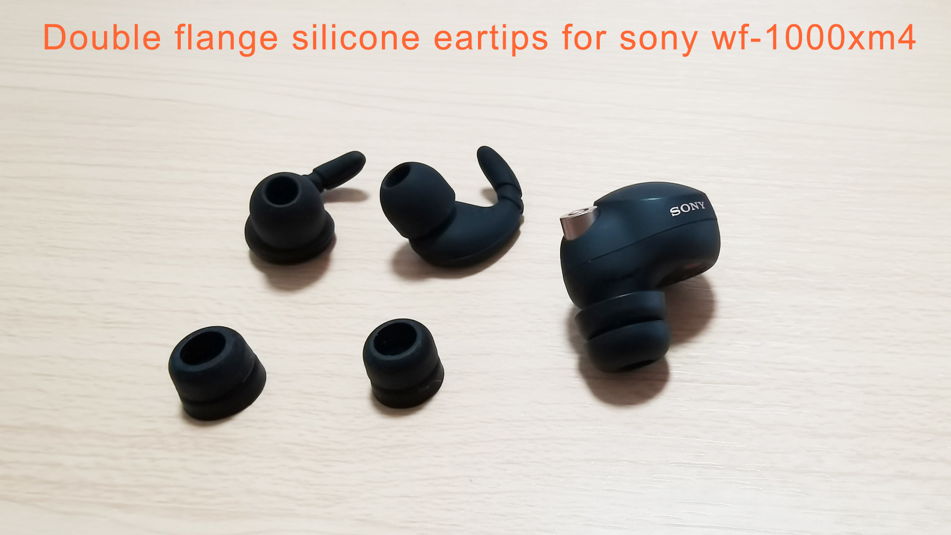 Amazon.com: Luckvan Double Flange Ear Tips for Sony WF-1000XM5 Ear