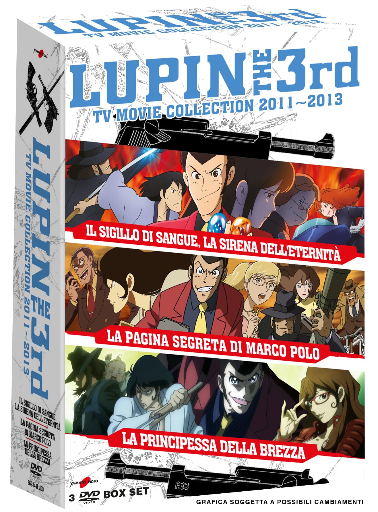 Lupin III -Tv Mov. Coll. "2011-2013" (3dvd)