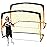 Happy Jump Soccer Goal Soccer Net for Kids Backyard 7x5 FT, 2 Set