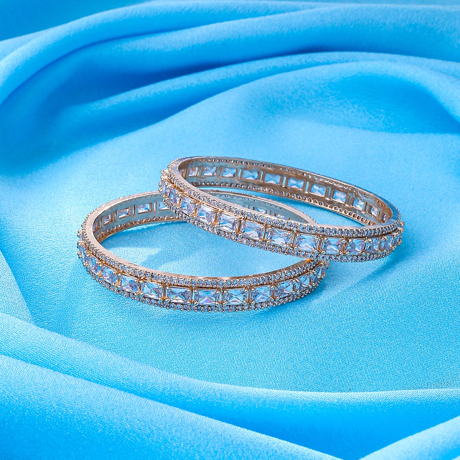 AD Stone Bangles for Women - Ideal Birthday or Anniversary Gift