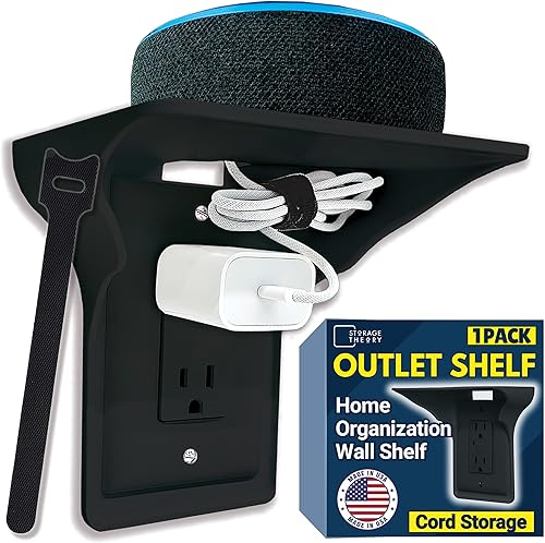 Miniatura 14 de Enchufe con estante Blanco,Almendra,Negro -,Gris,https://www.amazon.com/dp/undefined