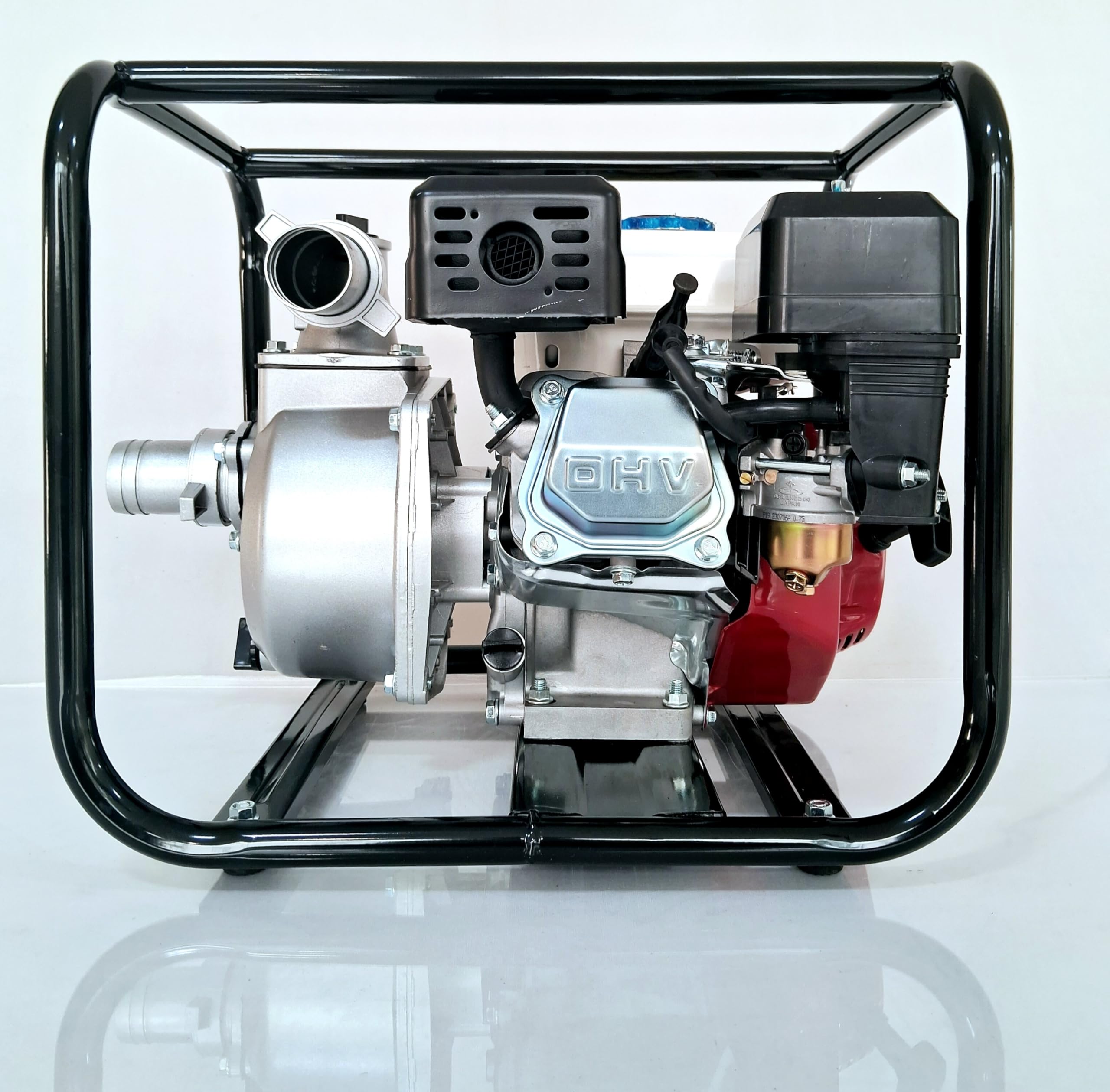 Water Pump Set 2 inch - 6.5HP 4 Stroke Petrol Engine Motor Pumps For Home Agricultural Farming Irrigation, Domestic, Industrial & Agriculture Dewatering Equipment