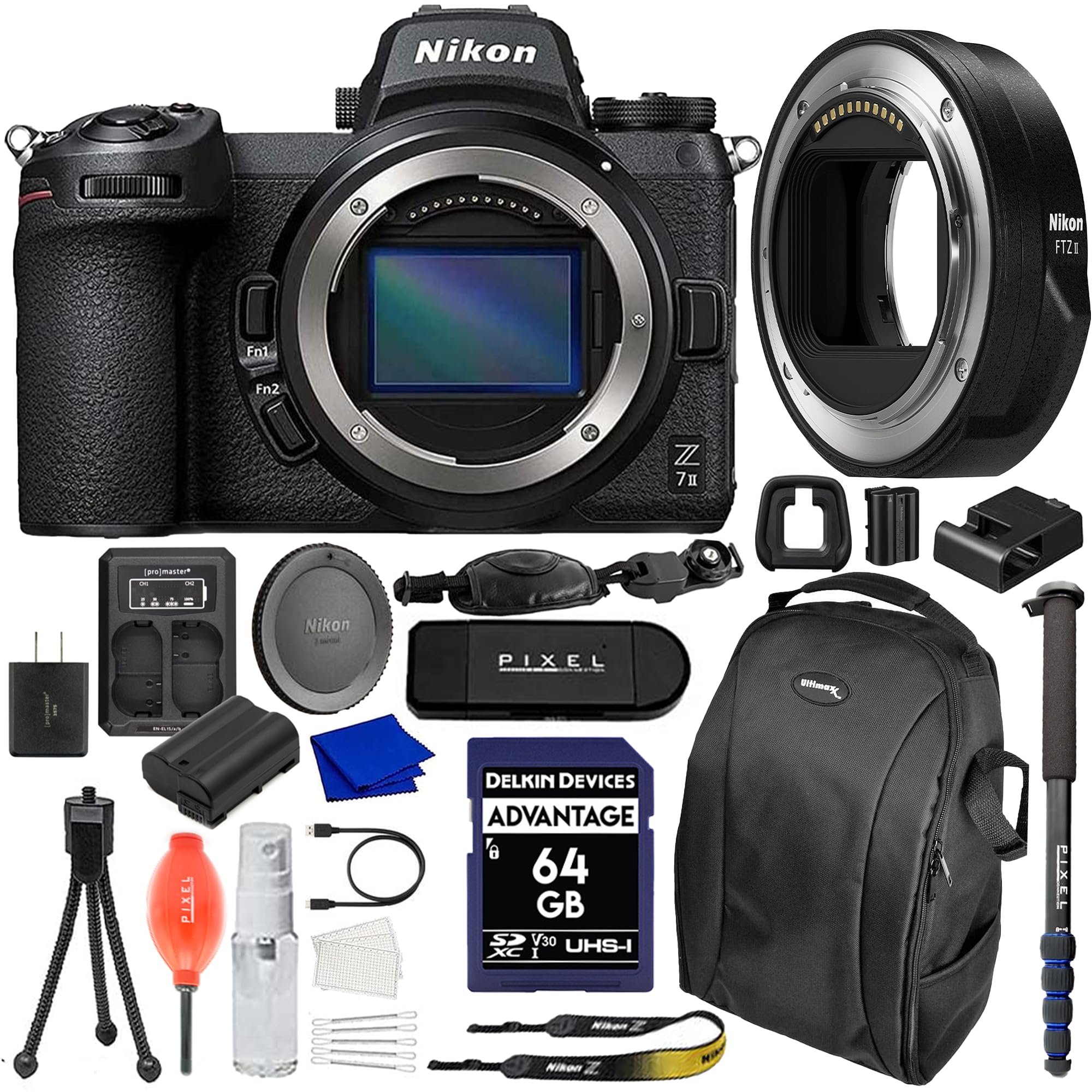 Amazon.com : Pixel Connection Nikon Z 7II Mirrorless Digital
