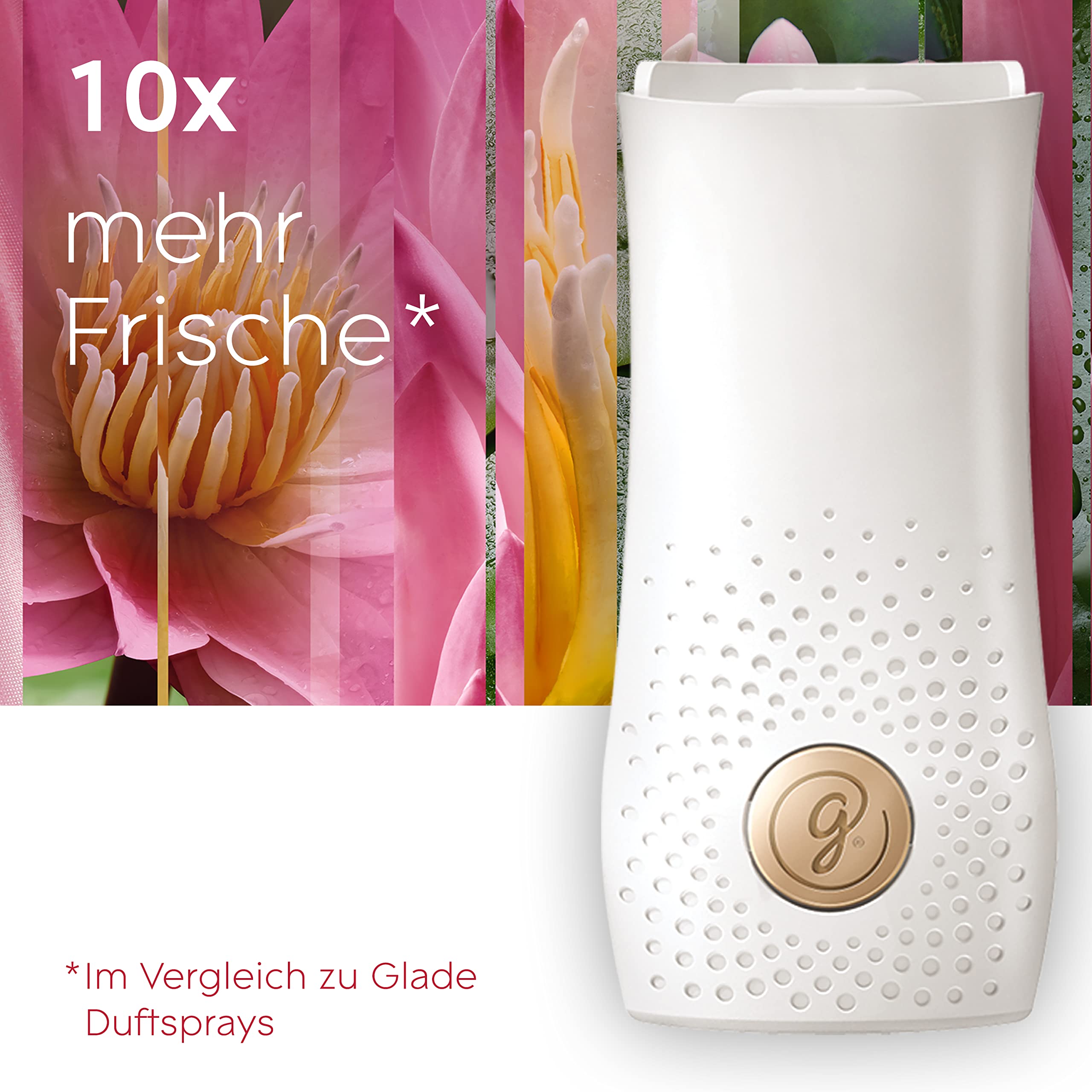 Glade Touch & Fresh (Brise One Touch) Nachfüller, Lufterfrischer Minispray, Relaxing Zen, 1er Pack (1 x 10 ml)