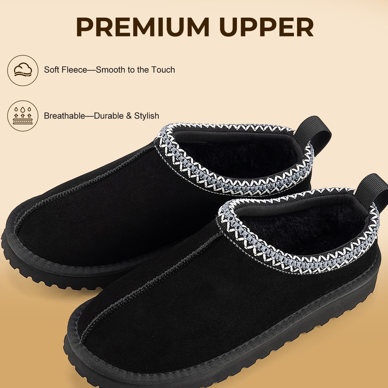 Mishansha Pantofole Donna Invernali Ciabatte Pelose Inverno Scarpe Casa - Esterno e Interno,36-43