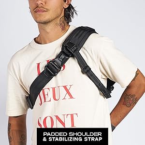 Amazon | [クローム] ボディバッグ KADET/カデット 9L 撥水 メンズ