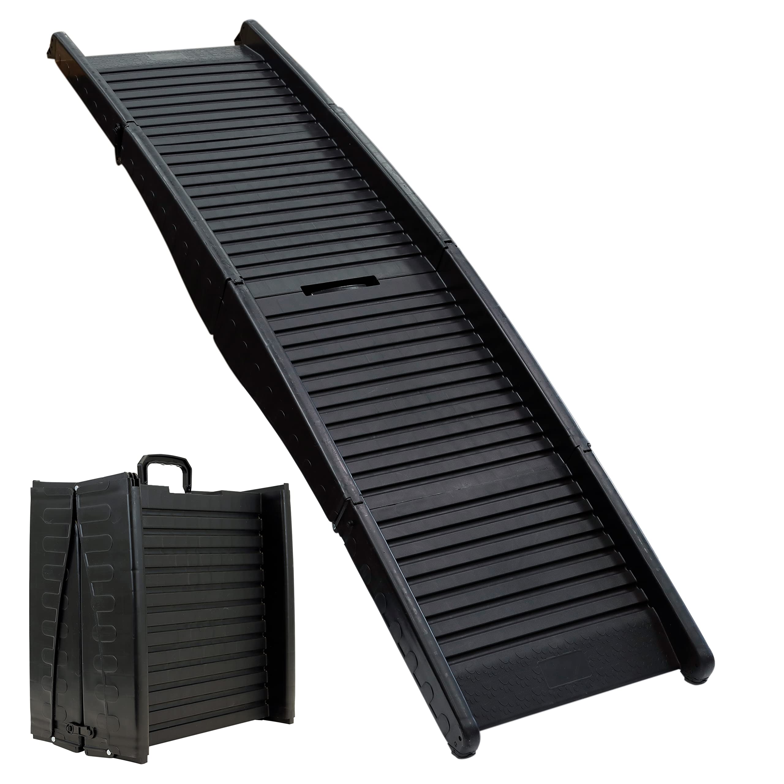 Streetwize  Black Folding Heavy Duty Pet Ramp, Sports Direct
