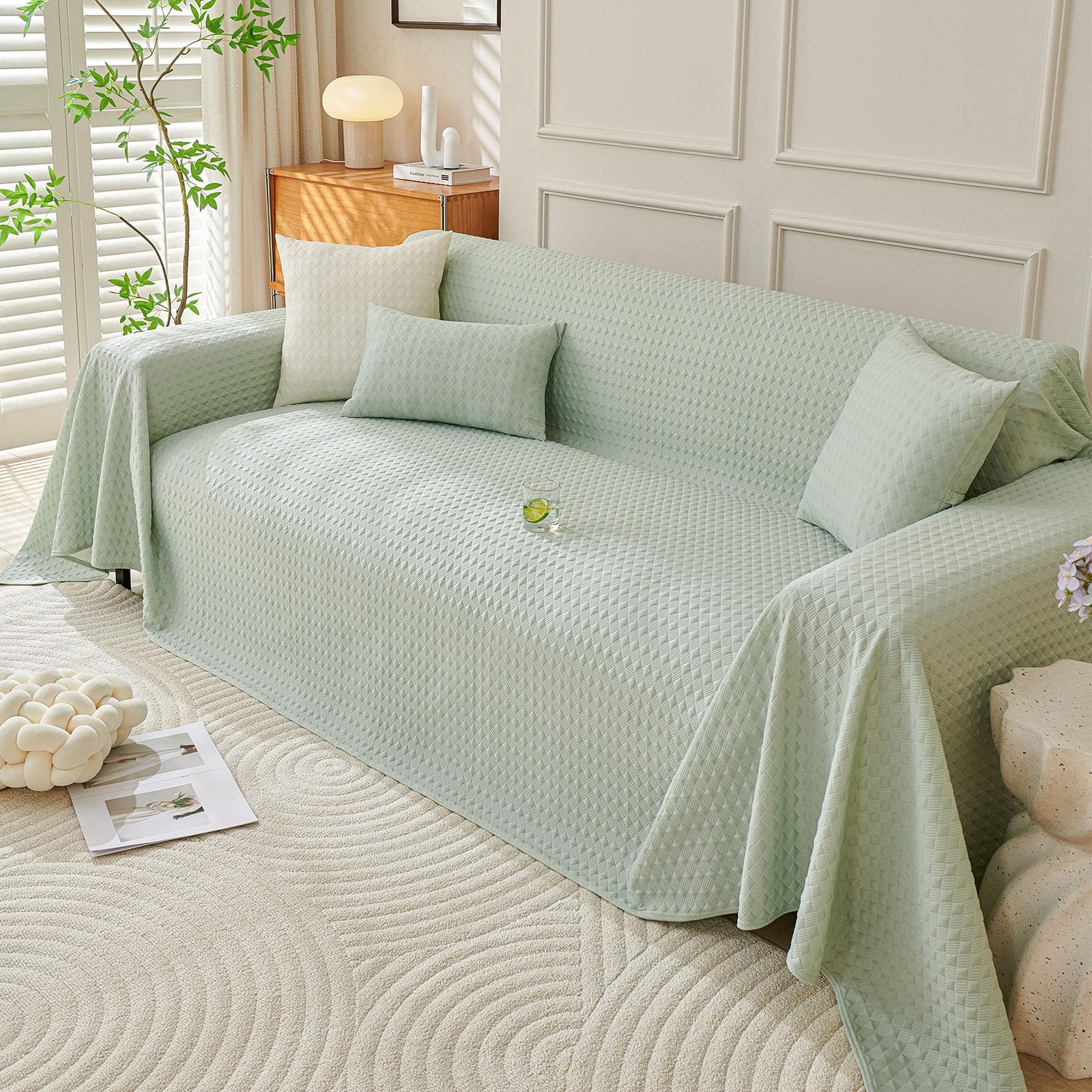 Jeté de canapé polyvalent 3D, couverture d'été haut de gamme 210x180