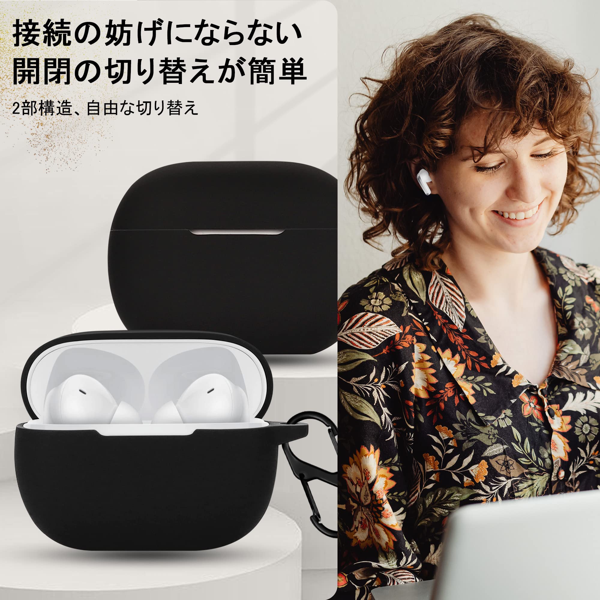 ○Redmi Buds 4 Pro ケース シリコン 専用 収納カバー+フィルム Amazon | Seltureone 【1個】Xiaomi Redmi Buds 4 Pro用ケース