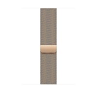 Apple Watch Band - Loop in maglia milanese - 46 mm - Oro - M/L
