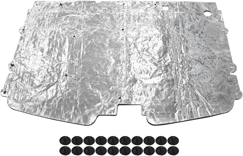 Manta de isolamento térmico do capô Mievlyo em PET com presilhas para Chevy/GMC C1500, C2500, C3500 e Suburban 1988–1998 – 1 unidade