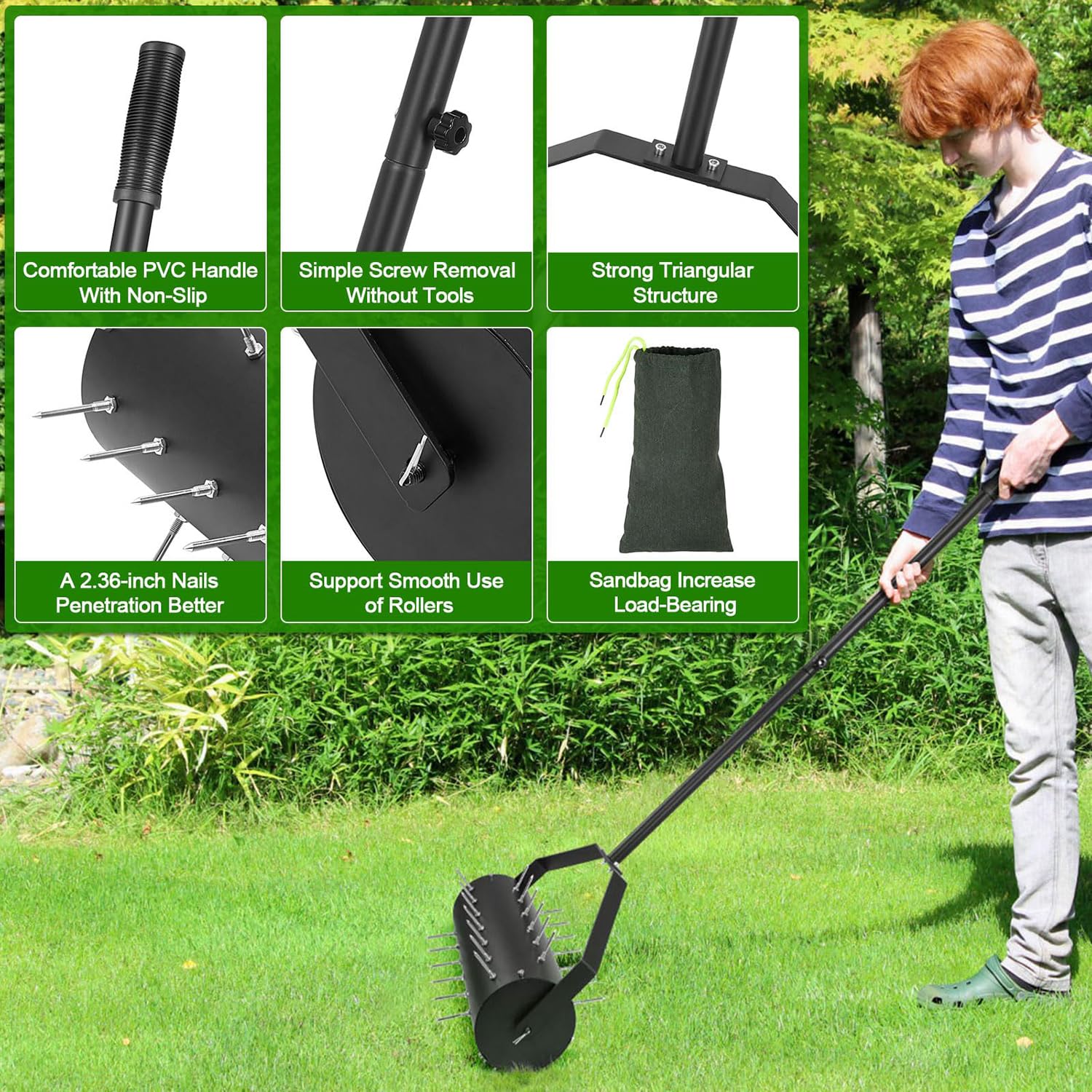 Gazonbeluchter / PRIKROL 130 CM pro - Handelsonderneming Rudy Franken