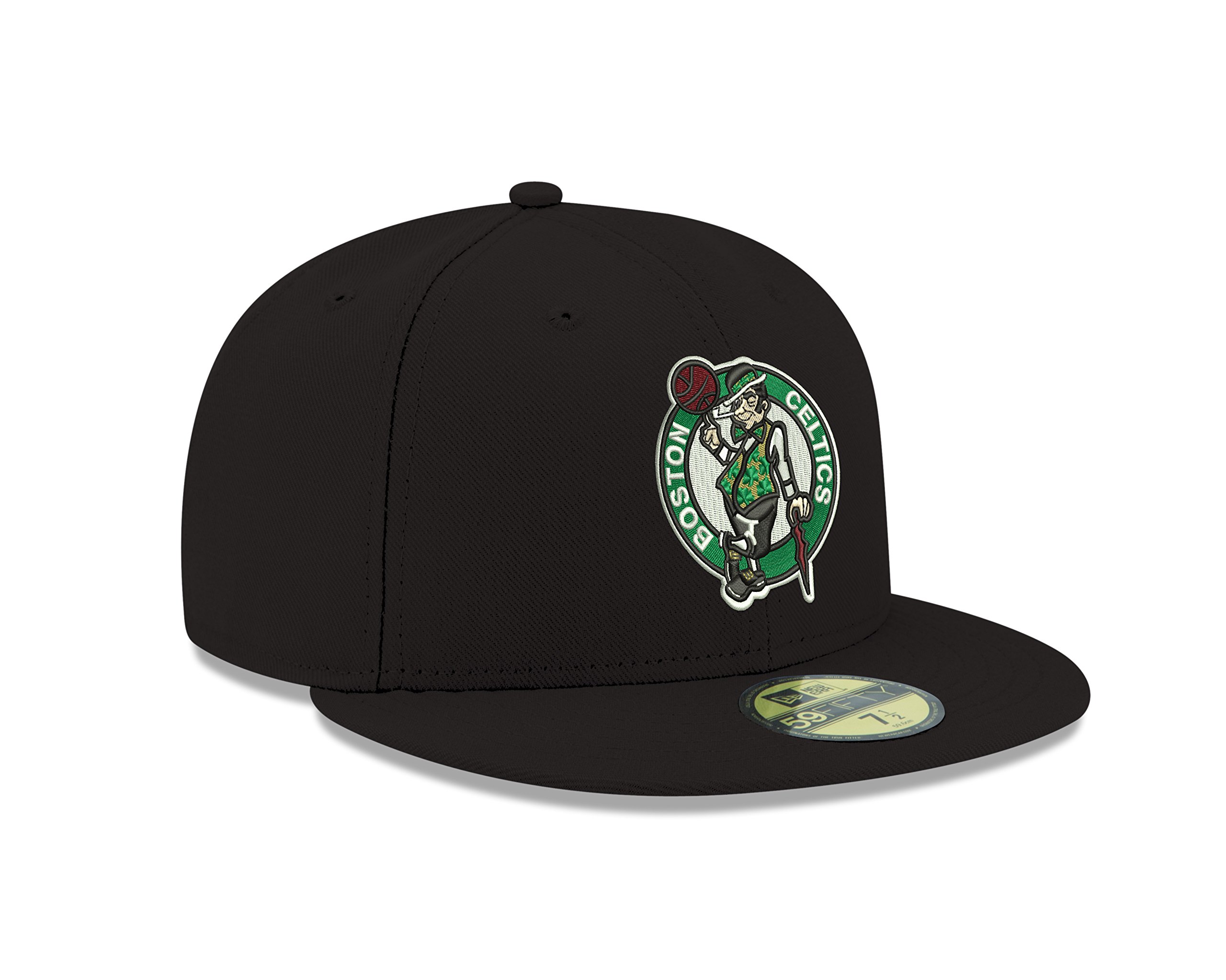 New Era Herren 59fiffty NBA 59FIFTY Fitted Cap in offizieller Teamfarbe, Schwarz, 7 1/4 – Ansicht 5