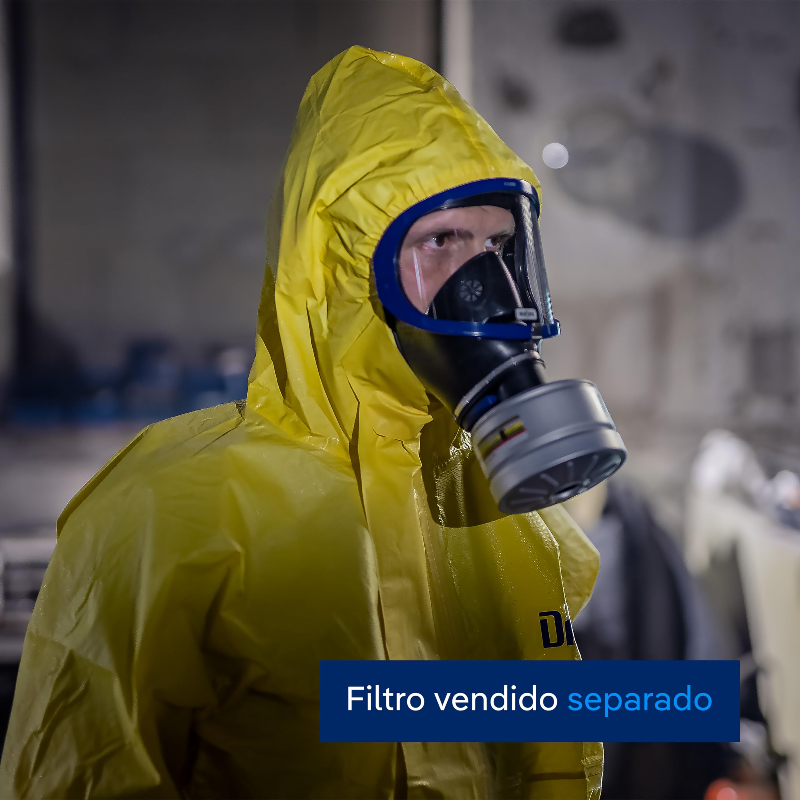 Dräger X-plore 6300 Máscara completa con conexión roscada estándar Rd40 | Apta para la construcción y la industria