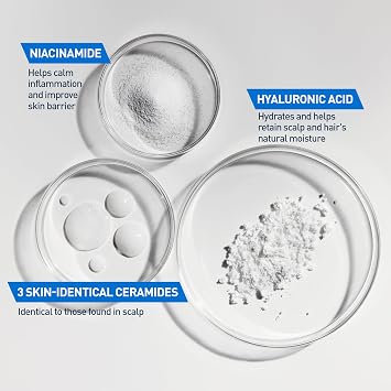 CeraVe Gentle Hydrating Conditioner, Hair Conditioner With Ceramides, Niacinamide & Hyaluronic Acid, Sulfate Free & Color Safe, Moisturizing Conditioner For All Hair & Scalp Types, 19oz