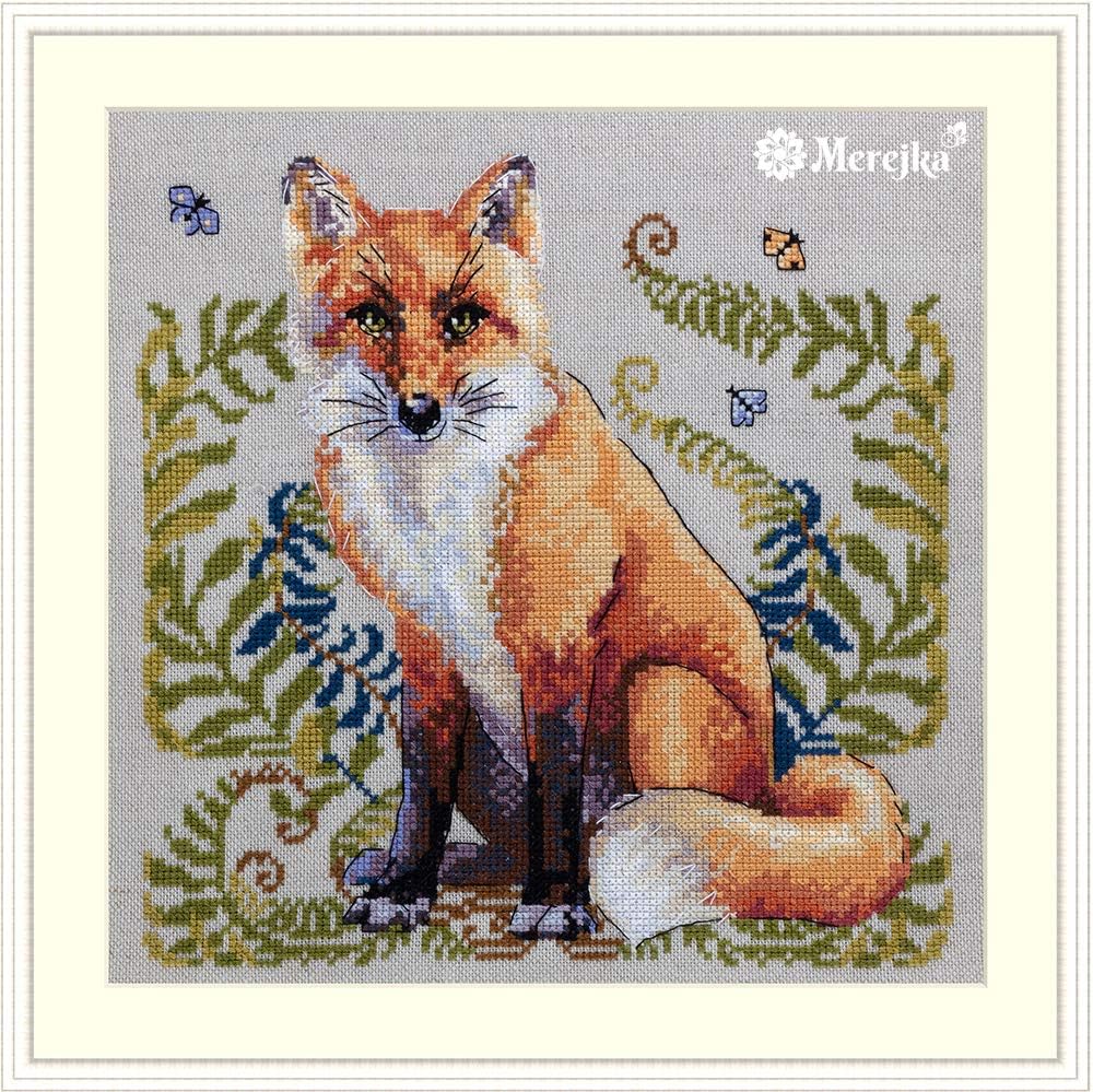 Merejka Counted Cross Stitch Kit The Fox