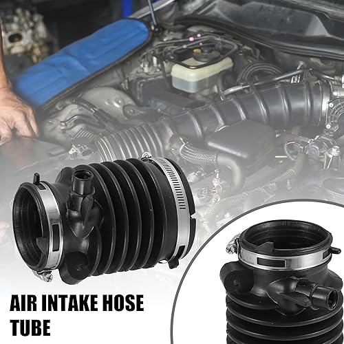 Miniatura 3 de Tubo de manguera de admisión para filtro de aire con abrazaderas 17228R70A01 - Coche - Filtro de motor Tubo de manguera de conducto de entrada de
