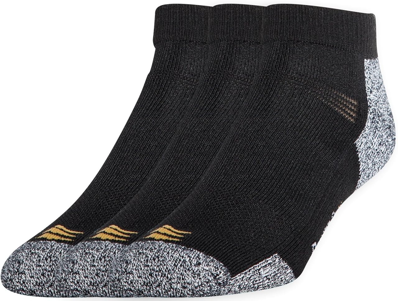 PowerSox Men's 3Pack Powerlites Low Cut Socks With Moisture Control Amazon.co.uk Clothing