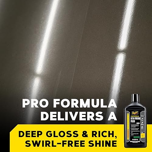 Miniatura 12 de Meguiar's Mirror Glaze M10508 - Compuesto ultracortado, fórmula de grado profesional con acción de corte rápida que elimina arañazos, remolinos