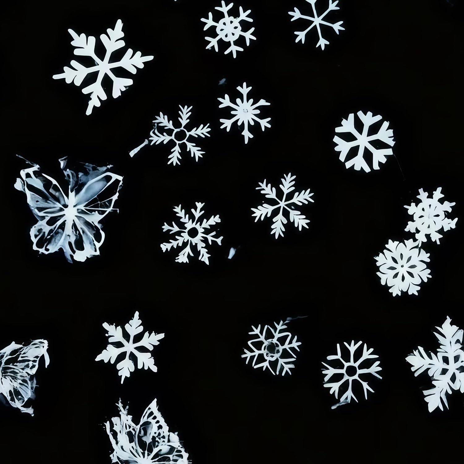 3D Snowflake Gel Nail Art Mold Arts Resin Snow Molds for Accessories Supplies Snowy Silicone Tools Winter Nails Style