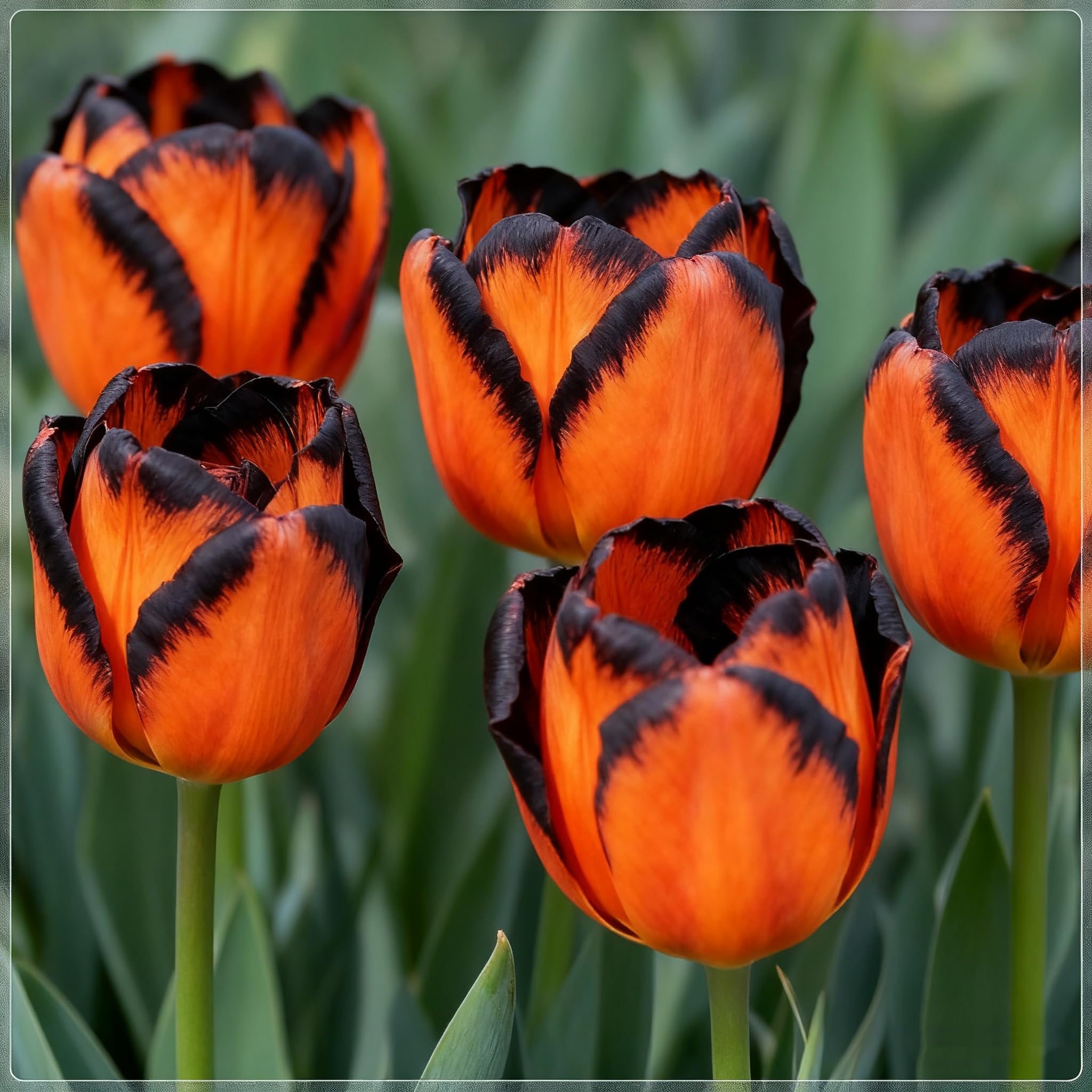 Tulip Bulbs UK Hardy Low Maintenance/Grow in Beds、Borders ＆ Patio Pots/Suitable for Autumn Planting ＆ Spring Flowering/Excellent Display-G-4 Bulbs