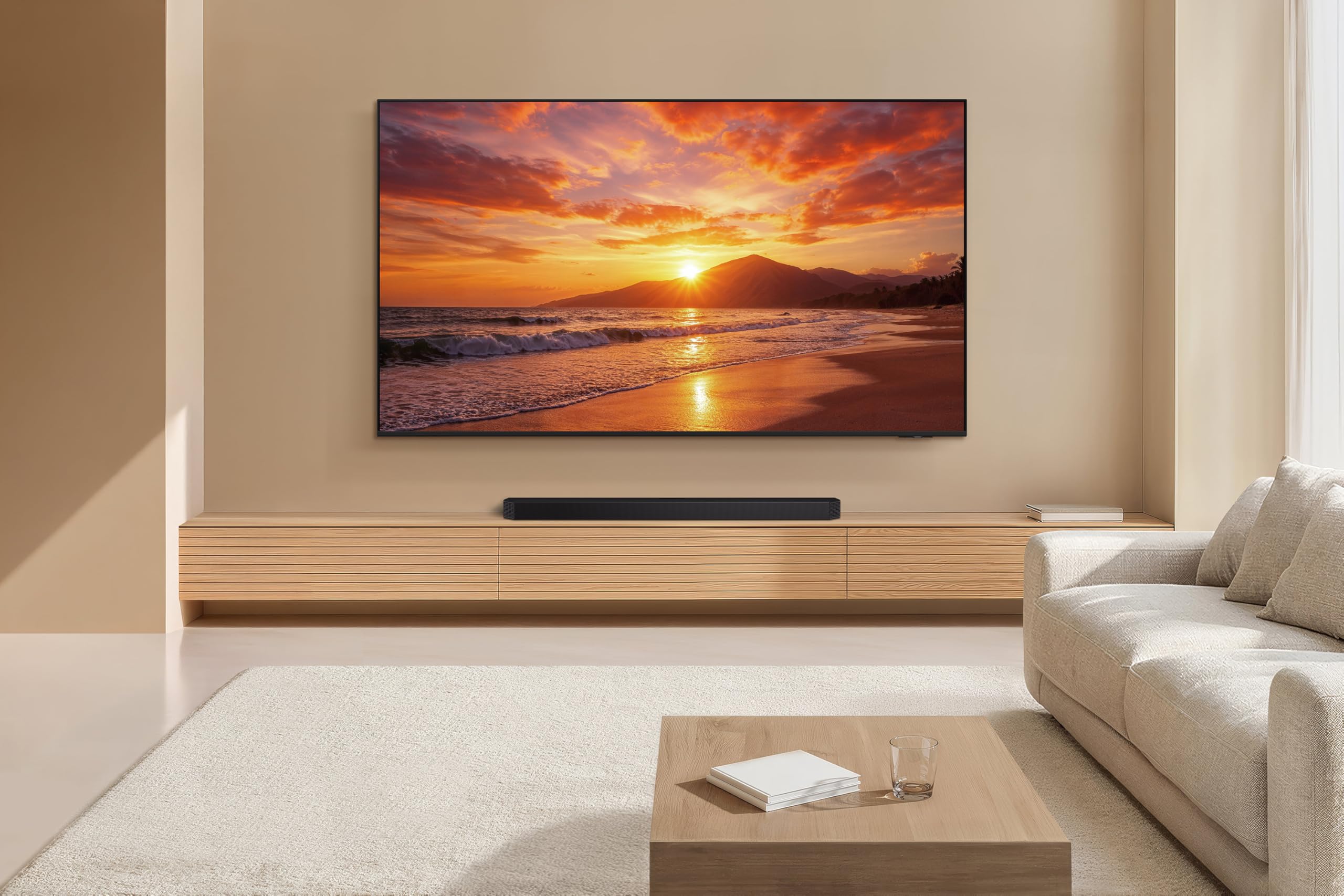 Samsung Smart TV 65 Pouces U8075H Crystal UHD 4K, PurColor, Upscaling 4K, Motion Xcelerator, Dynamic Sound Pack, Gaming Hub, Mode Football, Vision AI Companion [2026]
