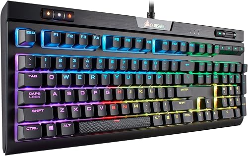 Miniatura 6 de CORSAIR STRAFE RGB MK.2 - Teclado mecánico para juegos - Passthrough USB - Lineal y silencioso - Interruptor rojo Cherry MX - Retroiluminación LED