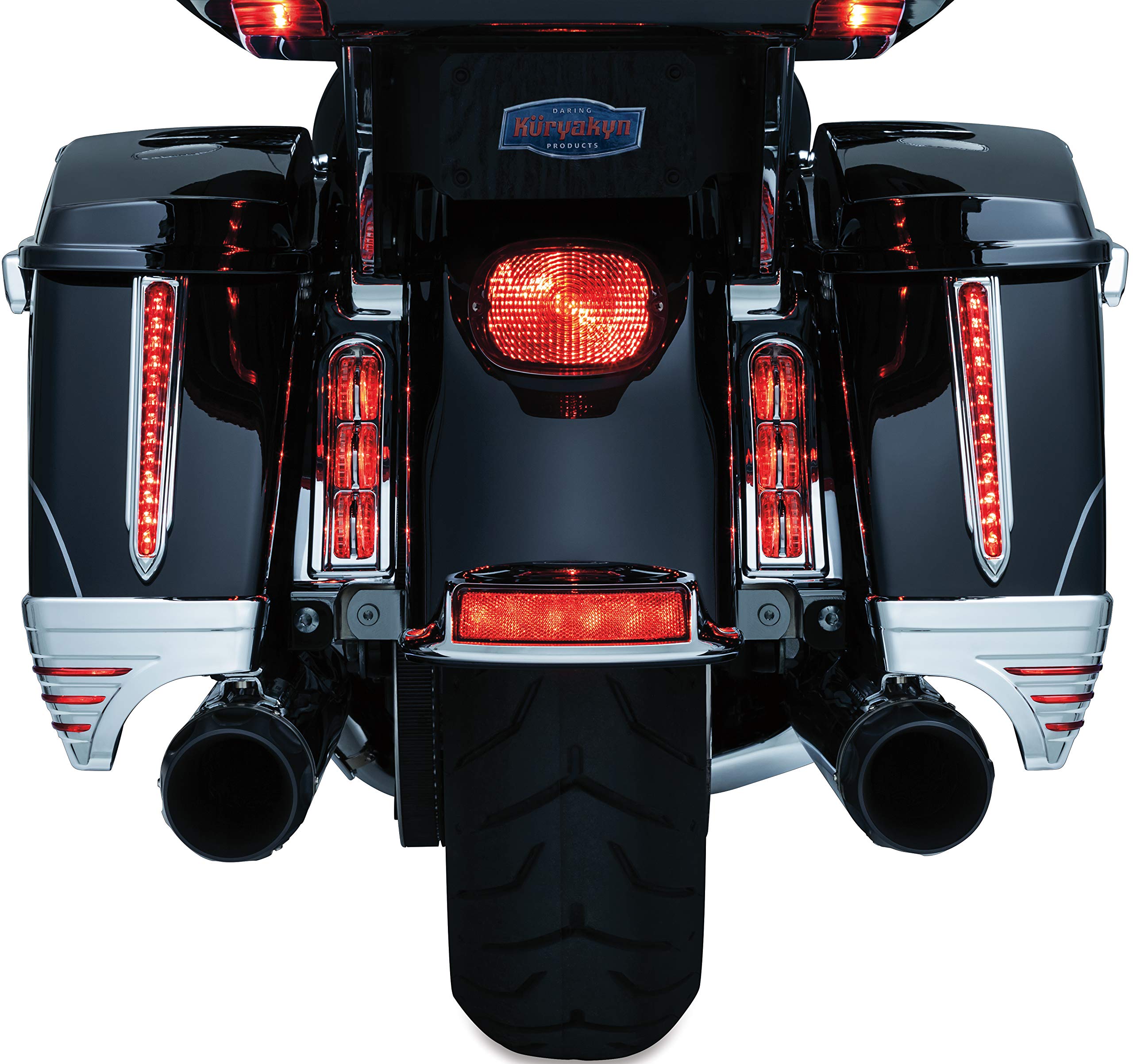 Kuryakyn 7292 Motorcycle Lighting Accent Accessory: LED Saddlebag 
