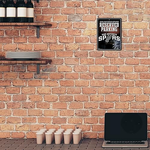 Miniatura 16 de Rico Industries NBA Basketball Metal Parking Sign