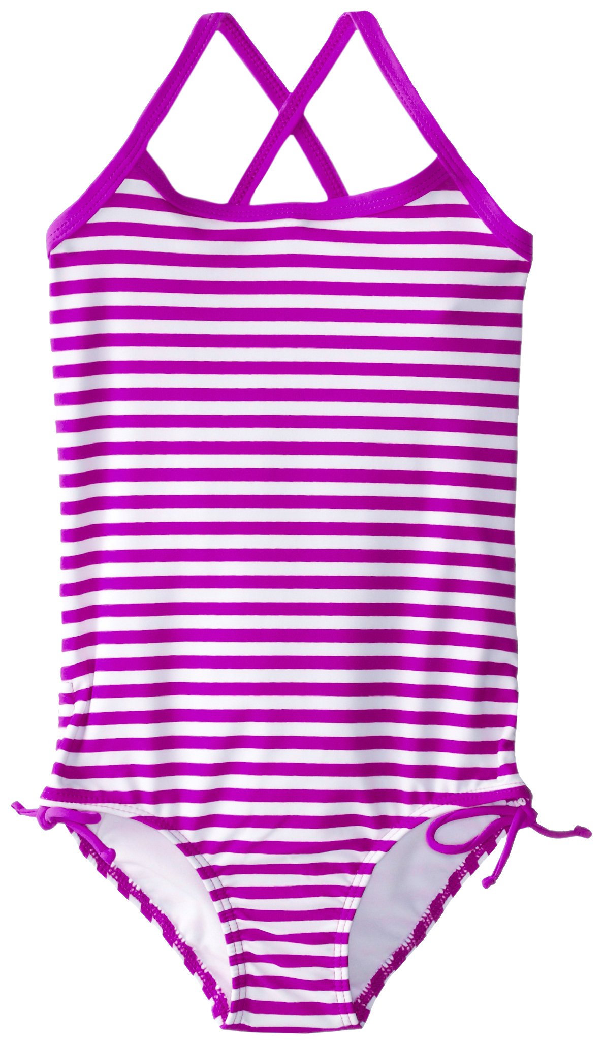 Kanu Surf Girls Layla Beach Sport Banded 1 Piece Swimsuit