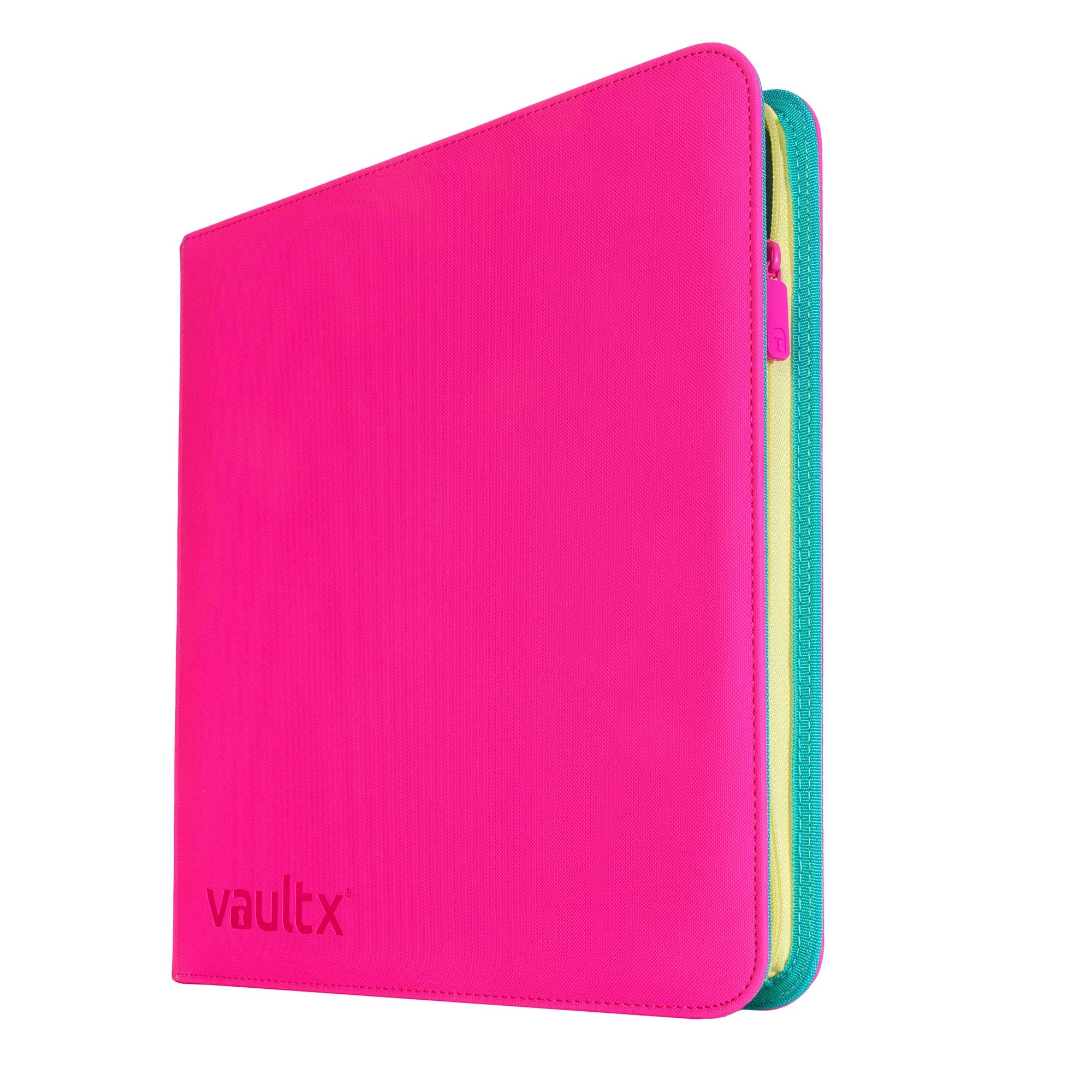 Vault X 12 Pocket Trading Card Zip Binder, 480 Cards, Compatible