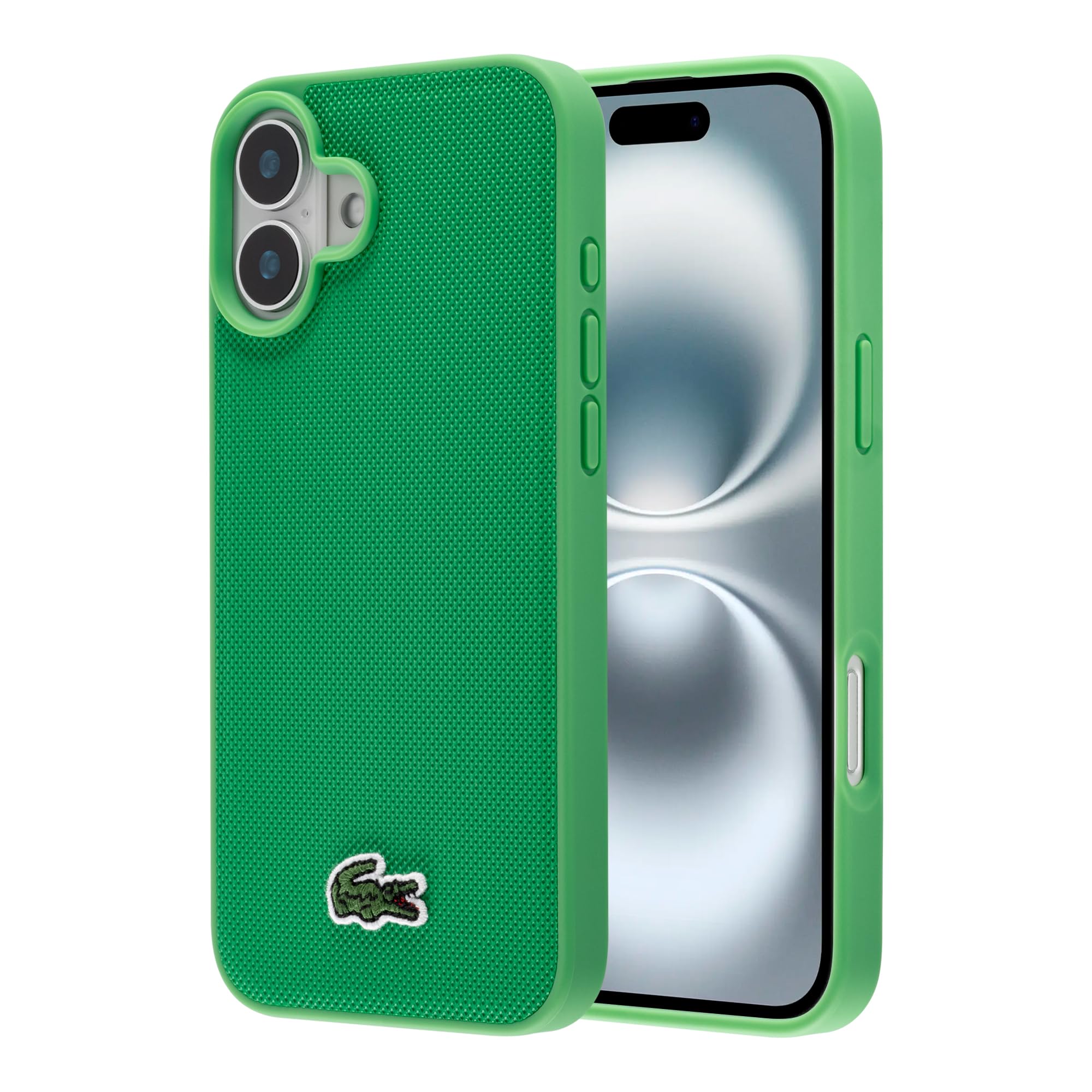 Amazon.co.jp: LACOSTE iPhone 16 Plus用ケース ハードケース（PU
