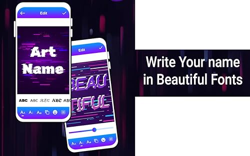 Glitch Name Art Maker