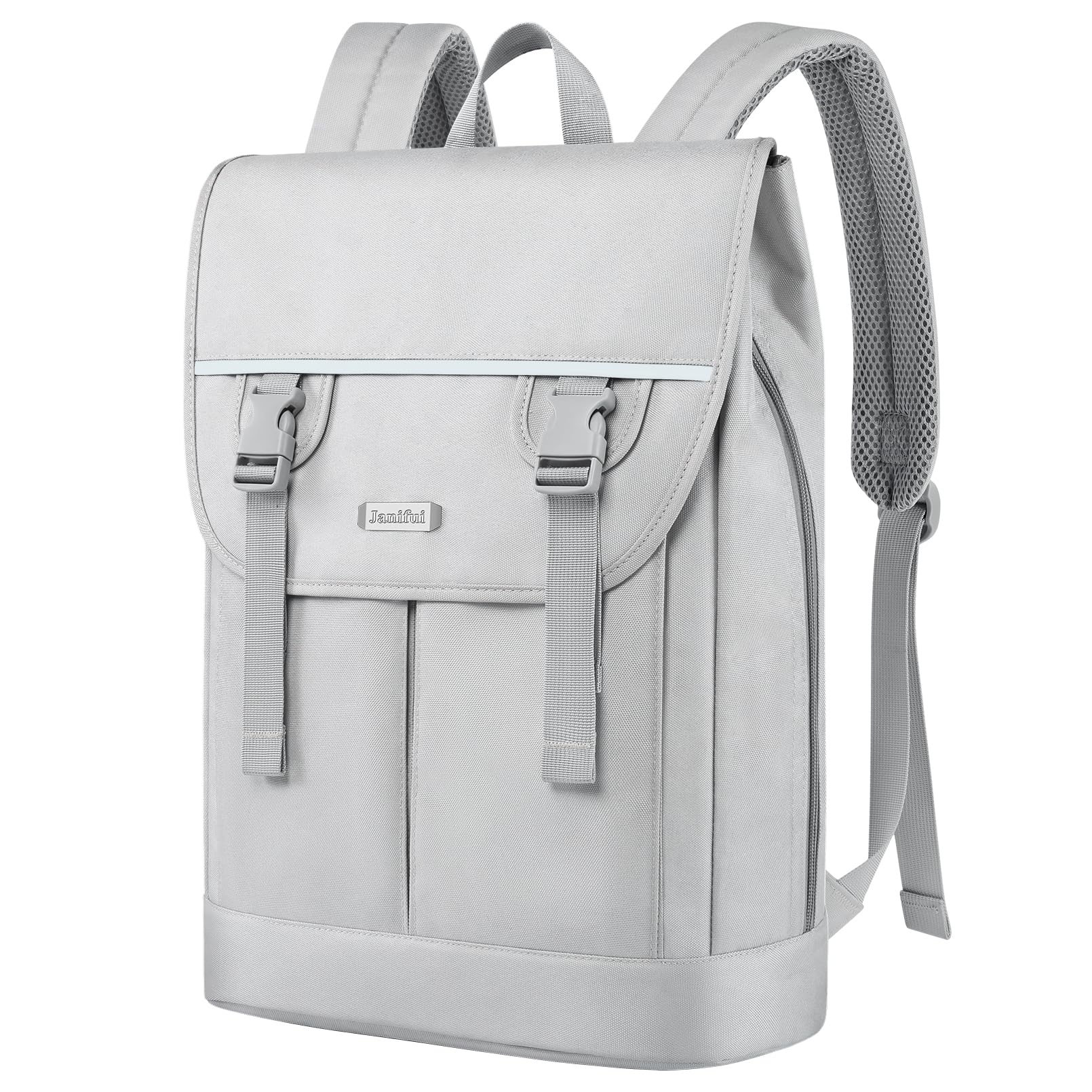 Laptop Backpack for Women, 15.6 Inch Expandable Wide Open Work Travel Backpack for Teacher Doctor, Airplane Approved College Bookbag,Anti Theft Water Resistant Daily Office Business Bag for Men