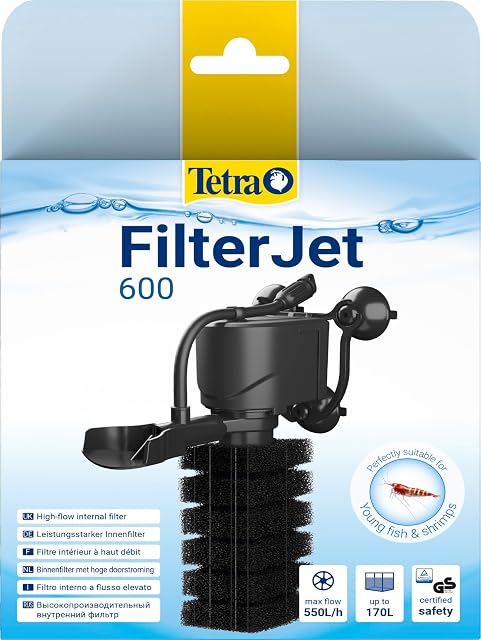 Tetra FilterJet 600 Filtro Interior de Acuario, hasta 170 L
