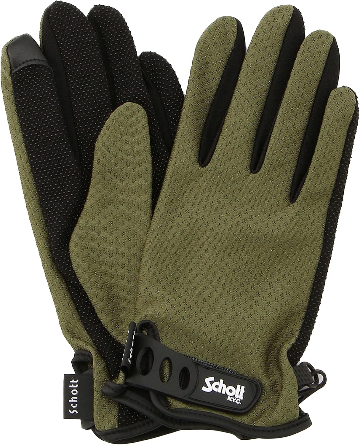 ショット手袋 楽天市場】Schott ショット 3109075 ZIP LEATHER GLOVE ジップ レザー